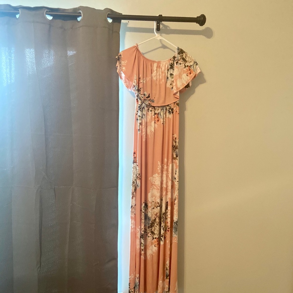 Floral maxi dress